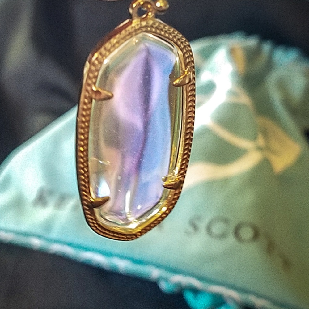Kendra Scott Elle Earrings in Dichroic Glass